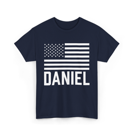 Daniel Personalized Name Custom T-Shirt - Navy