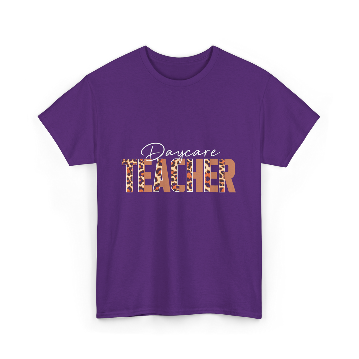 Daycare Teacher Daycare Educator T-Shirt - Purple