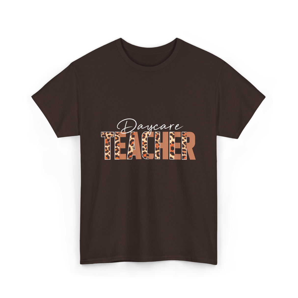Daycare Teacher Daycare Educator T-Shirt - Dark Chocolate