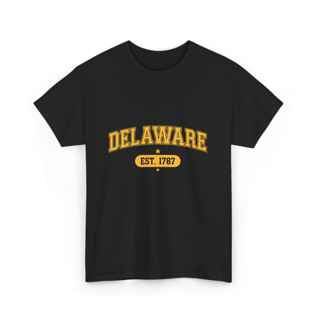 Delaware Est 1787 Delaware T-Shirt - Black