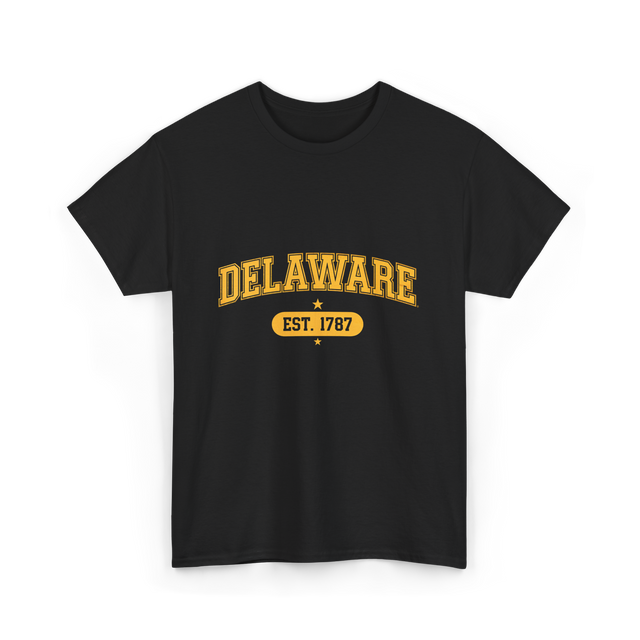 Delaware Est 1787 Delaware T-Shirt - Black