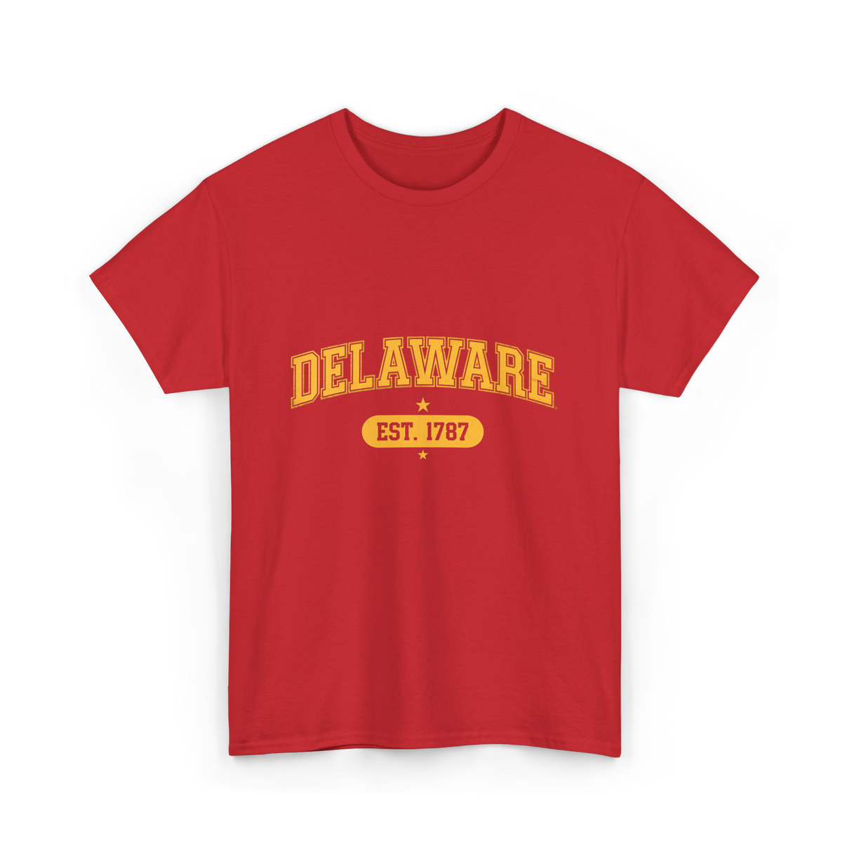 Delaware Est 1787 Delaware T-Shirt - Red