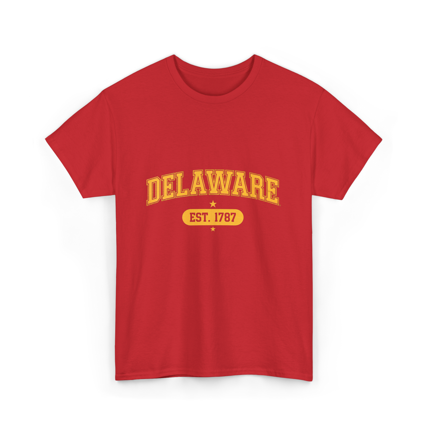 Delaware Est 1787 Delaware T-Shirt - Red
