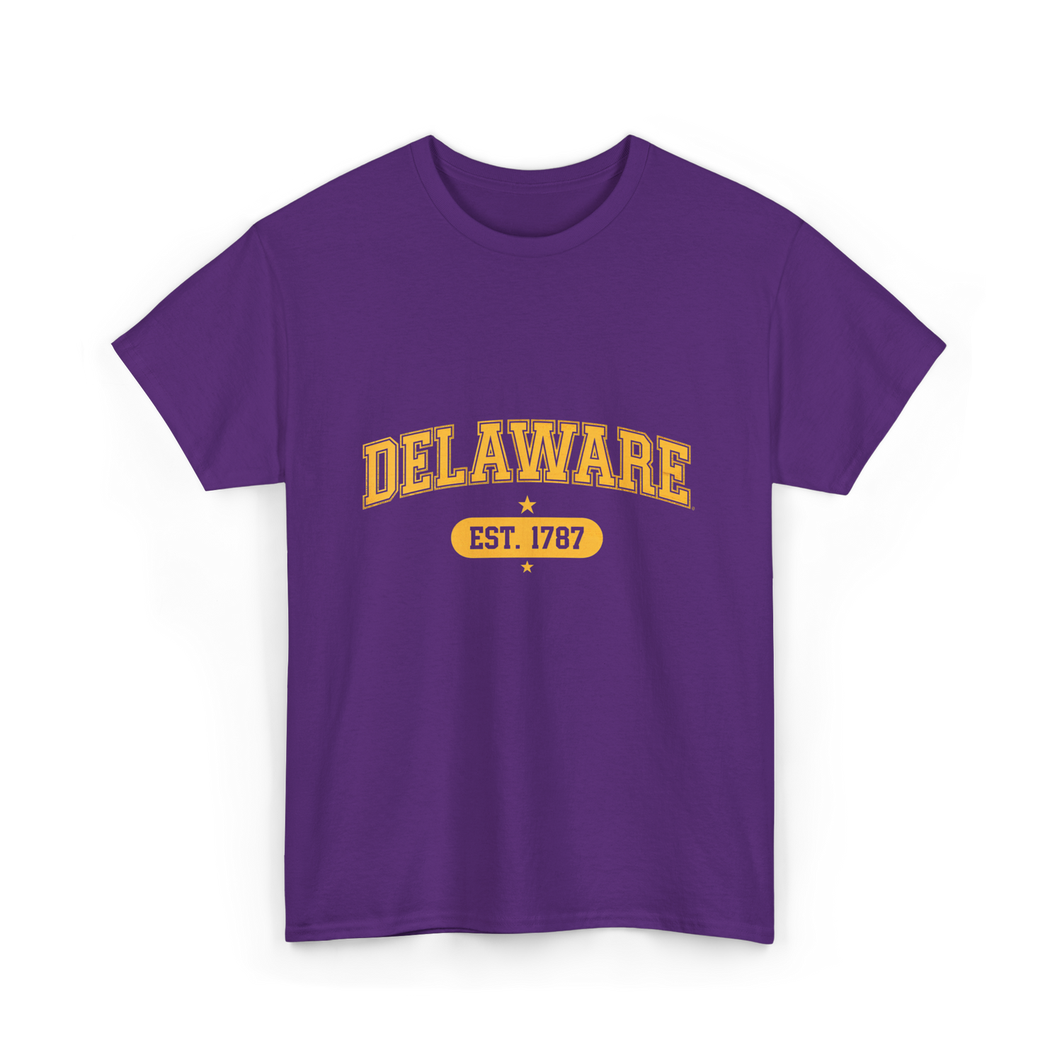 Delaware Est 1787 Delaware T-Shirt - Purple