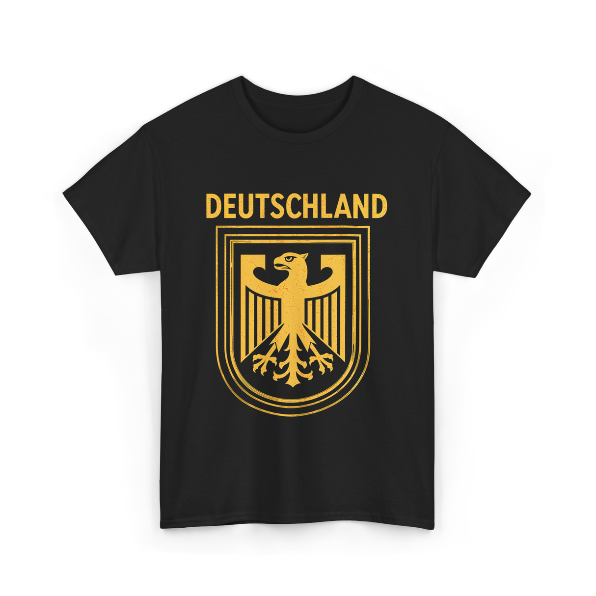 Deutschland Eagle Germany Symbol T-Shirt - Black