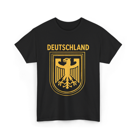 Deutschland Eagle Germany Symbol T-Shirt - Black