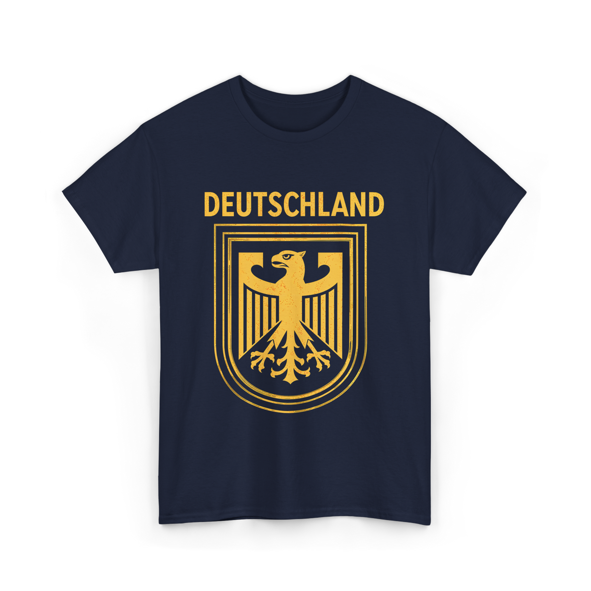 Deutschland Eagle Germany Symbol T-Shirt - Navy