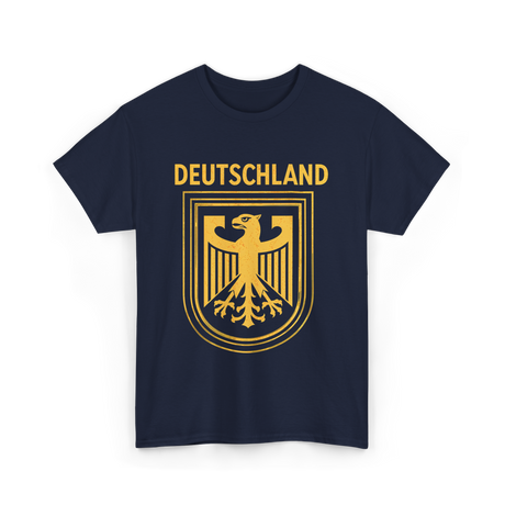 Deutschland Eagle Germany Symbol T-Shirt - Navy