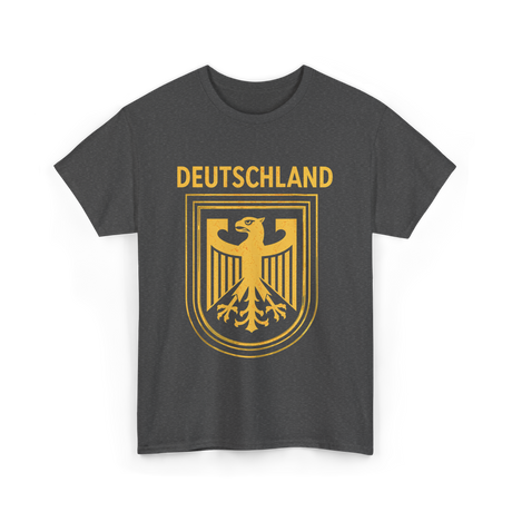 Deutschland Eagle Germany Symbol T-Shirt - Dark Heather