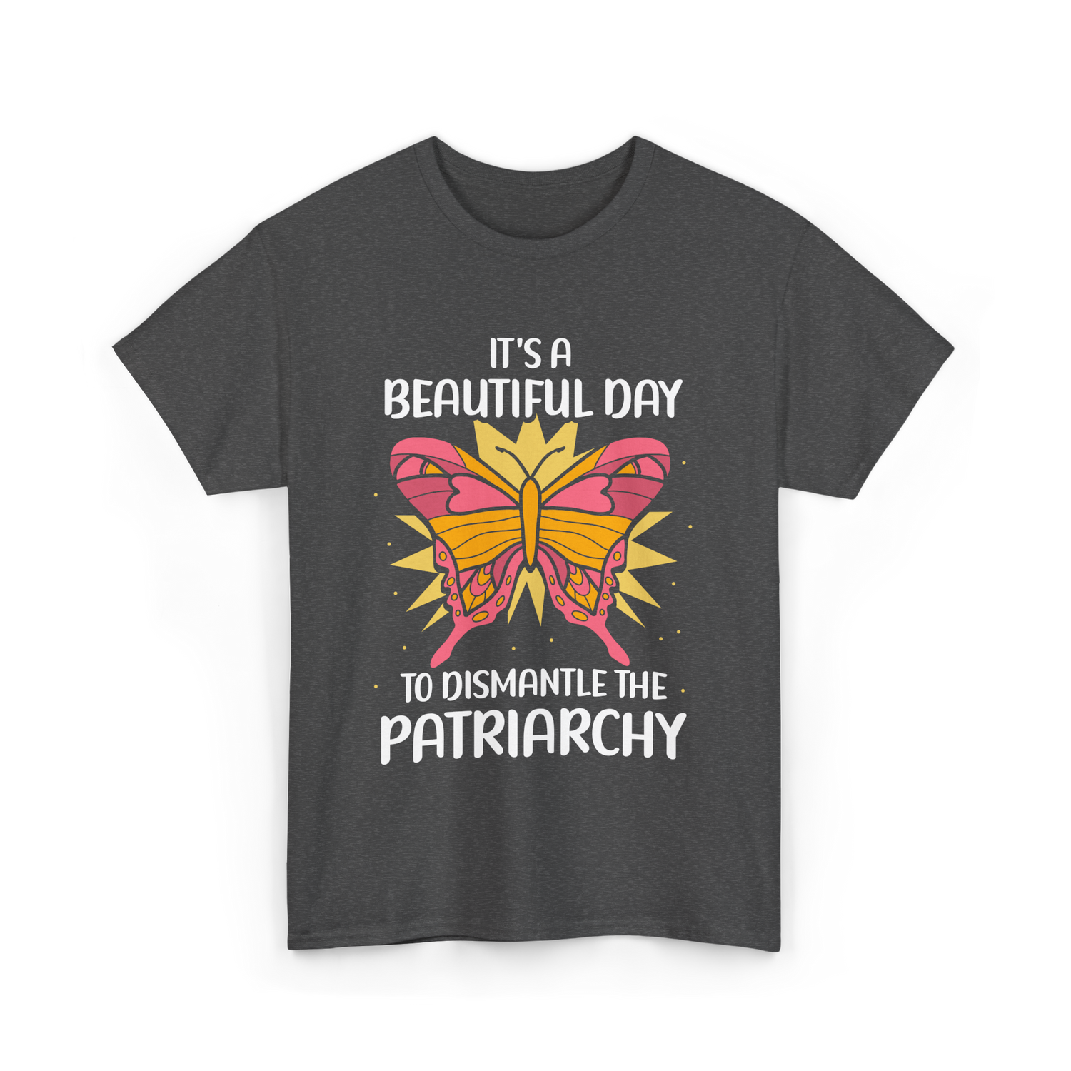 Dismantle Patriarchy T-Shirt - Dark Heather