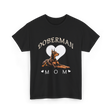 Doberman Mom Dog T-Shirt - Black