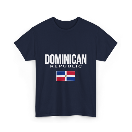 Dominican Republic Flag Dominican T-Shirt - Navy