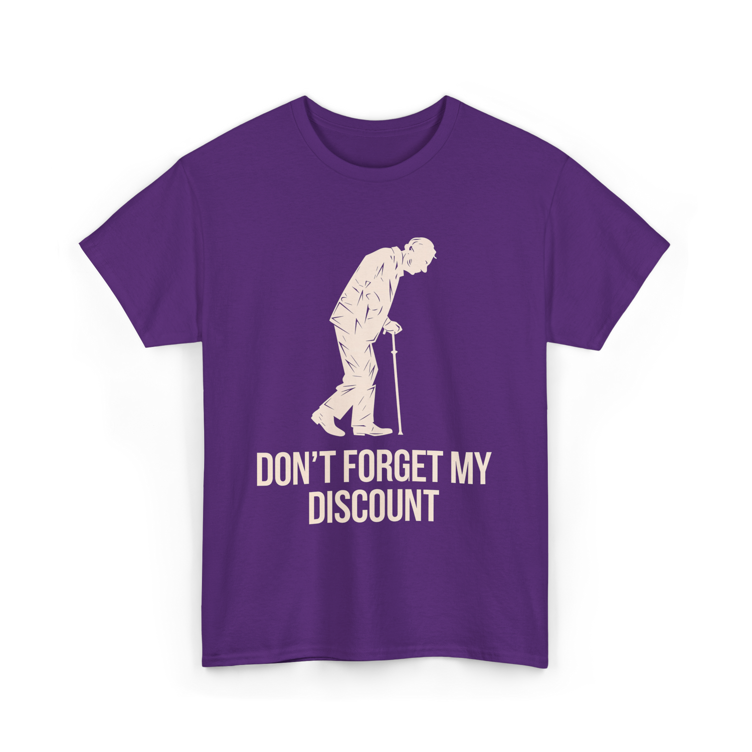 Don't Forget My Discount T-Shirt - Purple
