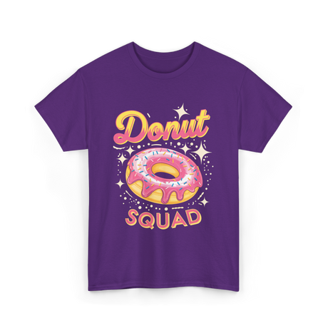 Donut Squad Donuts Dessert Lovers T-Shirt - Purple
