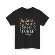 Dyslexia Is My Superpower Dyslexia T-Shirt - Black