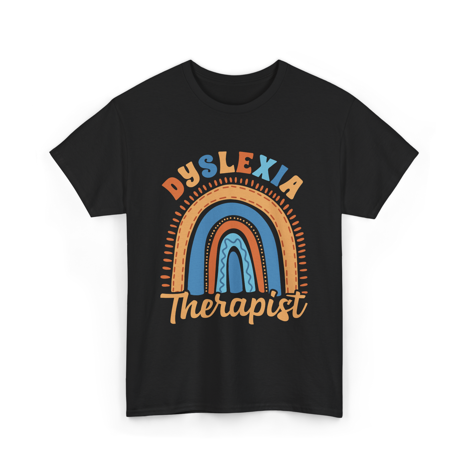 Dyslexia Therapist Awareness T-Shirt - Black