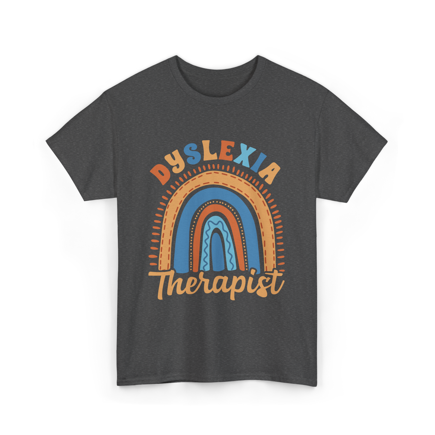 Dyslexia Therapist Awareness T-Shirt - Dark Heather