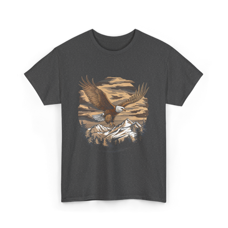 Eagle Bird Mountains Nature T-Shirt - Dark Heather