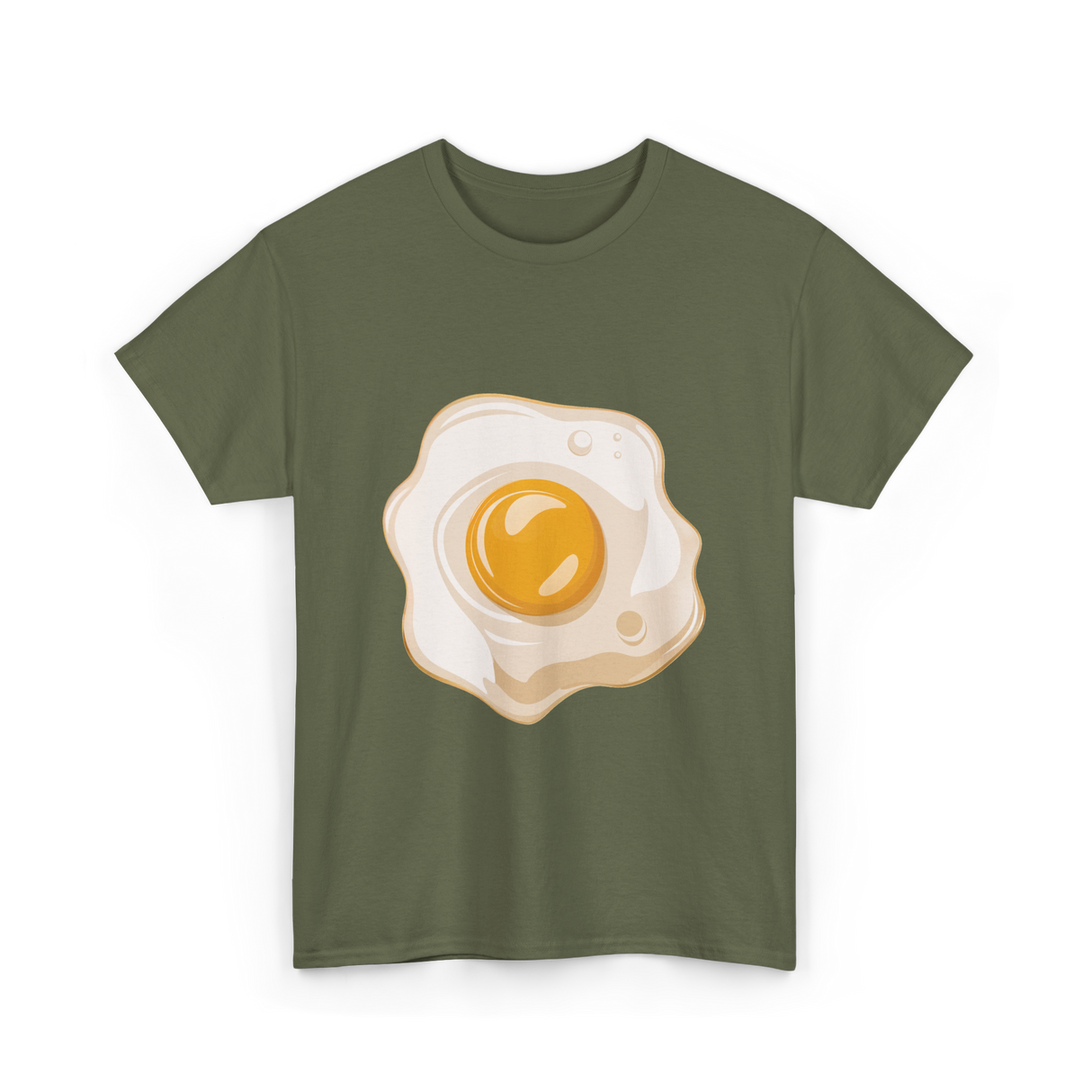 Egg Costume Egg T-Shirt - Military Green