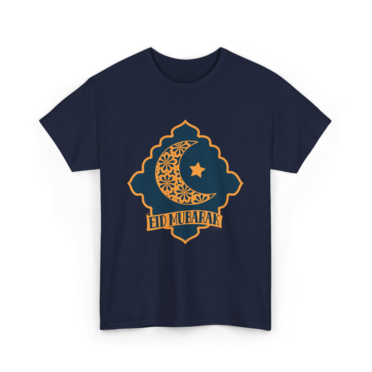 Eid Mubarak Celebration Ramadan T-Shirt - Navy