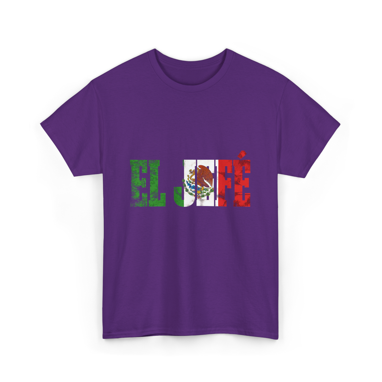 El Jefe Mexican Pride T-Shirt - Purple