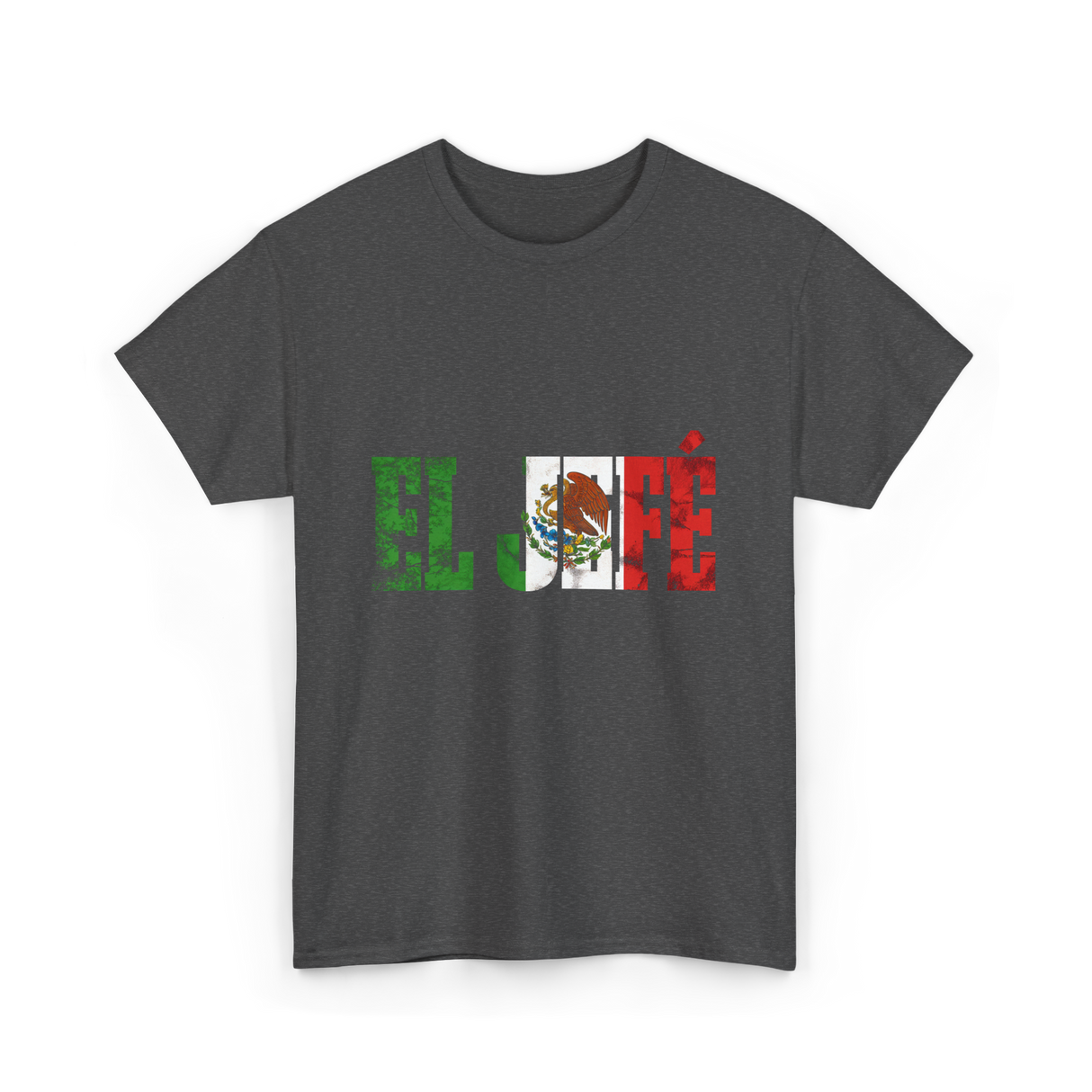 El Jefe Mexican Pride T-Shirt - Dark Heather