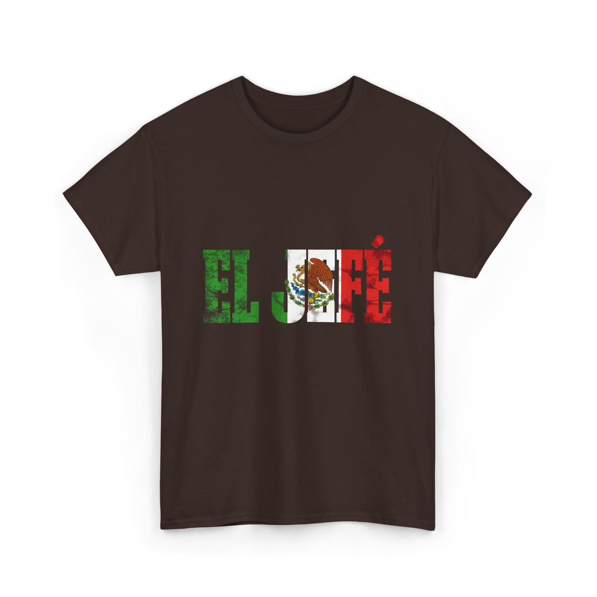 El Jefe Mexican Pride T-Shirt - Dark Chocolate