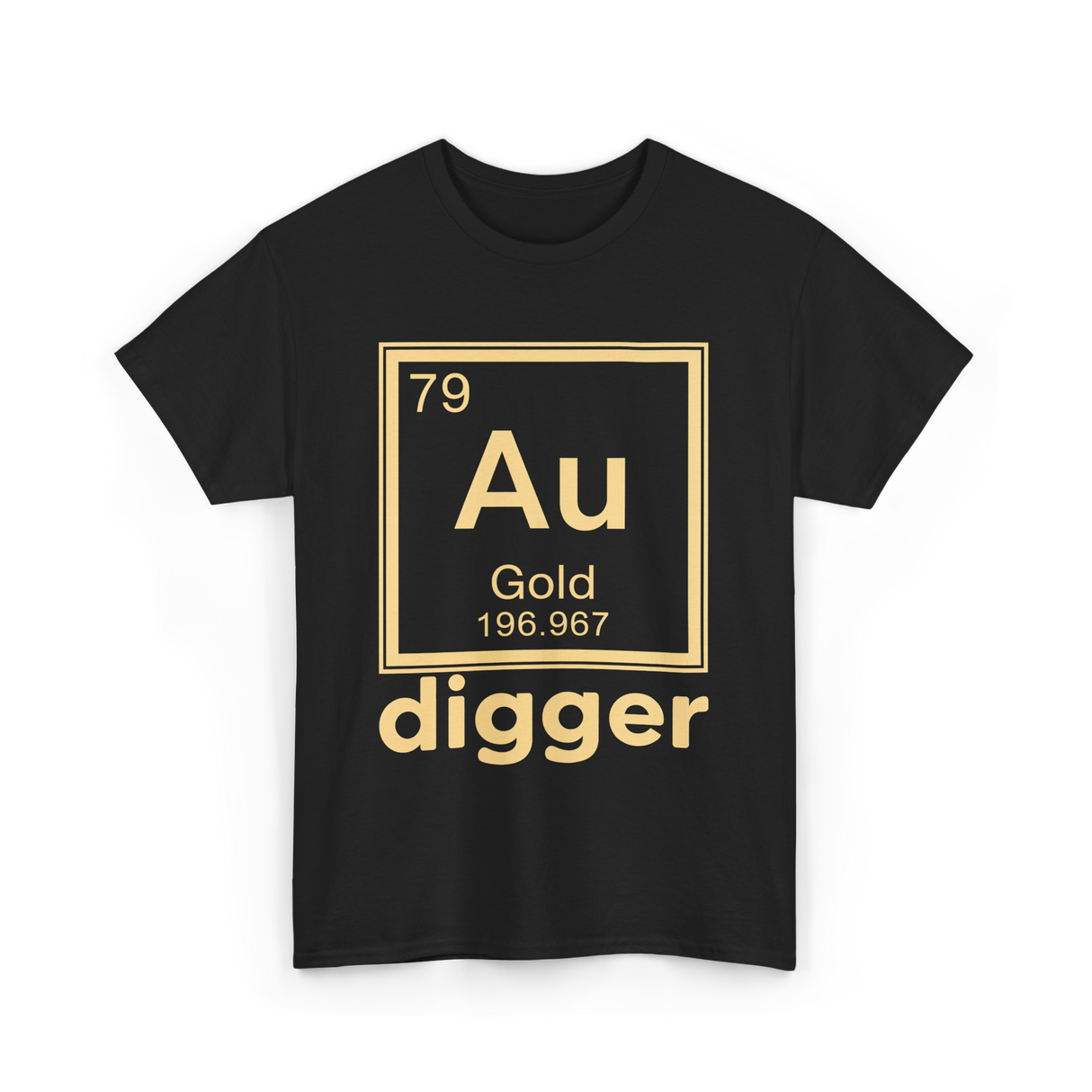 Element Gold T-Shirt - Black