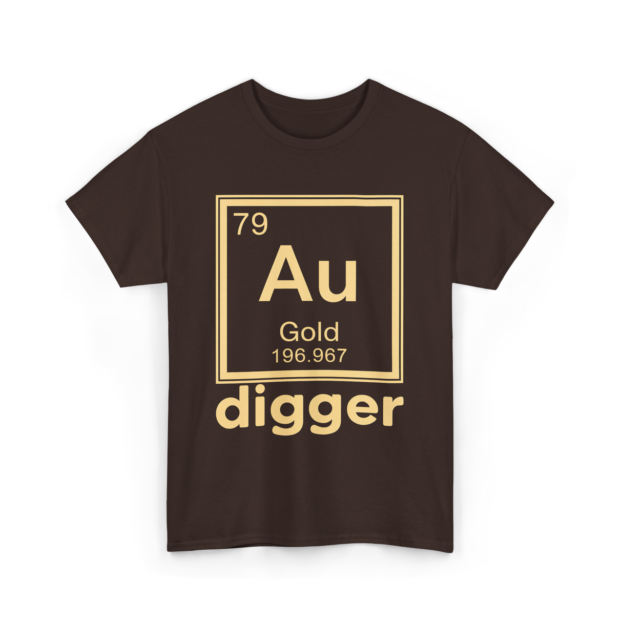 Element Gold T-Shirt - Dark Chocolate
