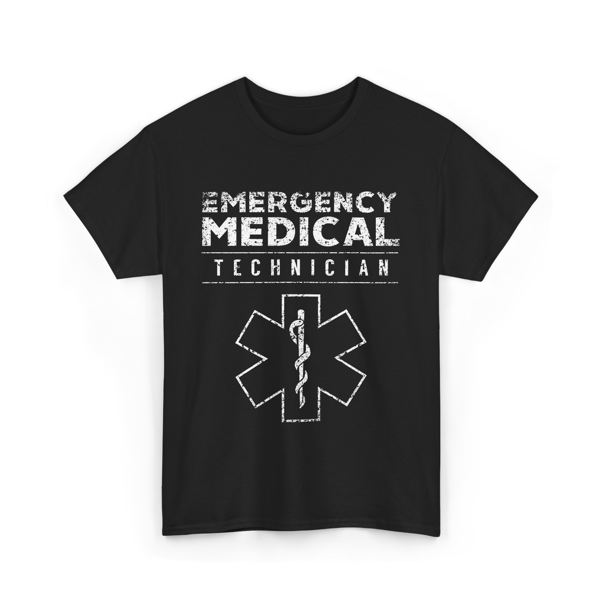 Emergency Medical Technician EMT T-Shirt - Black
