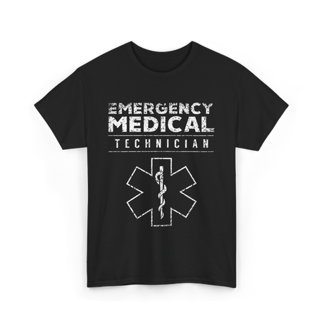 Emergency Medical Technician EMT T-Shirt - Black
