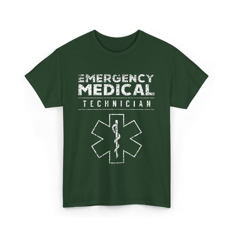 Emergency Medical Technician EMT T-Shirt - Forest Green