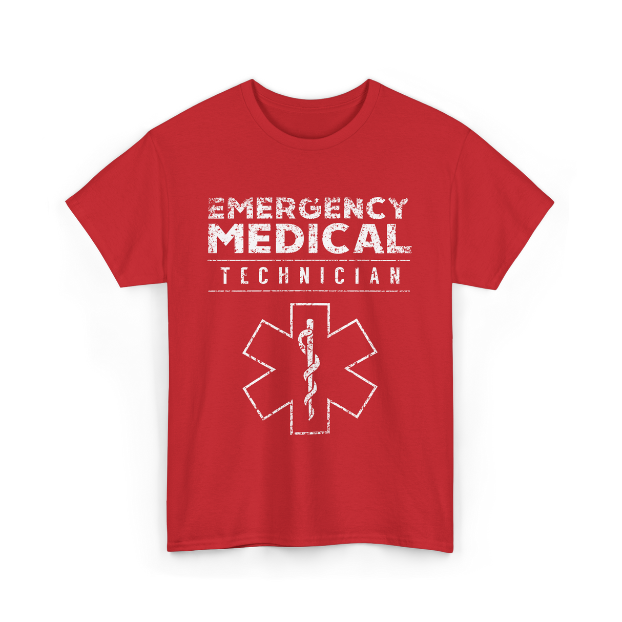 Emergency Medical Technician EMT T-Shirt - Red