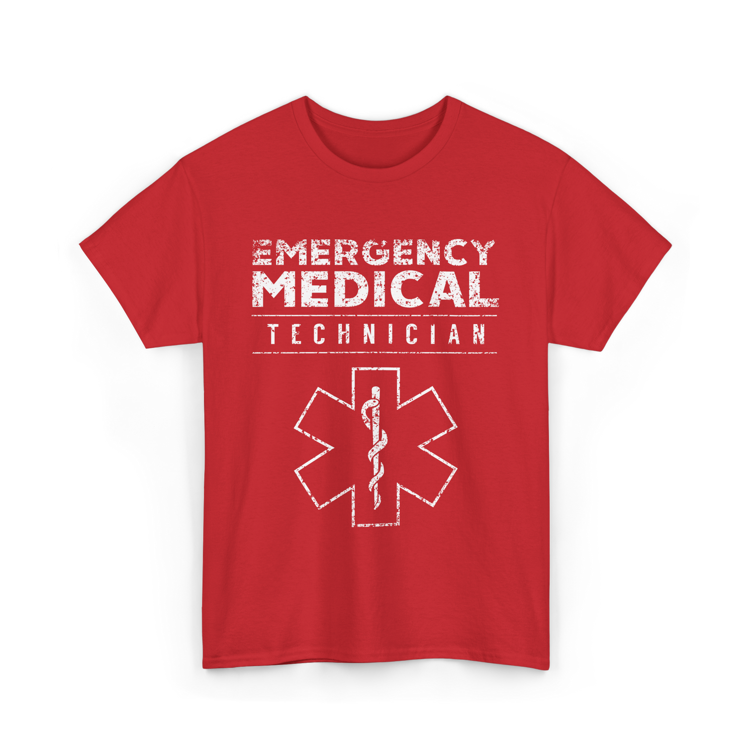 Emergency Medical Technician EMT T-Shirt - Red