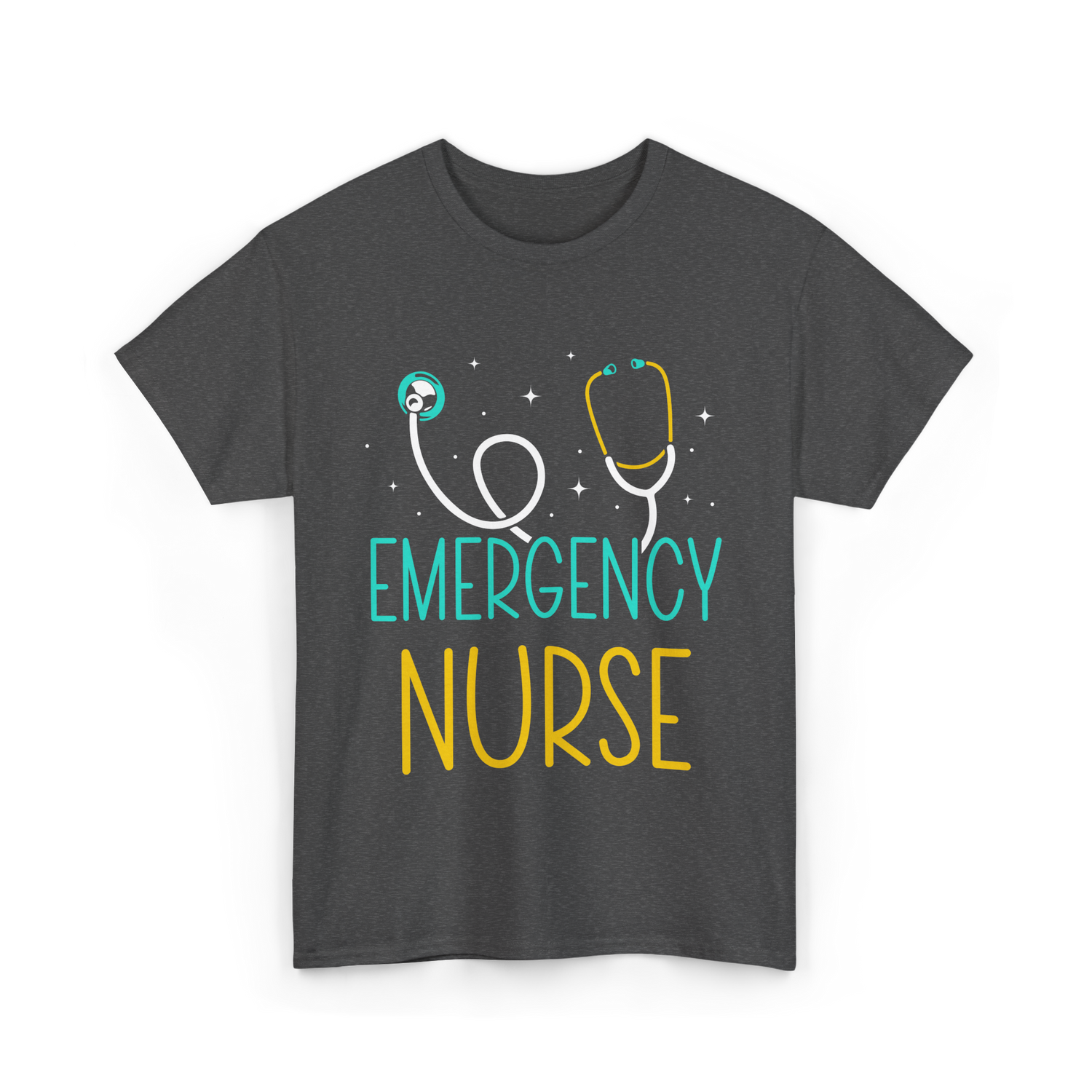 Emergency Nurse Nurse Healthcare T-Shirt - Dark Heather