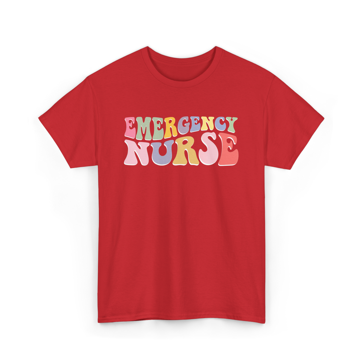 Emergency Nurse T-Shirt - Red