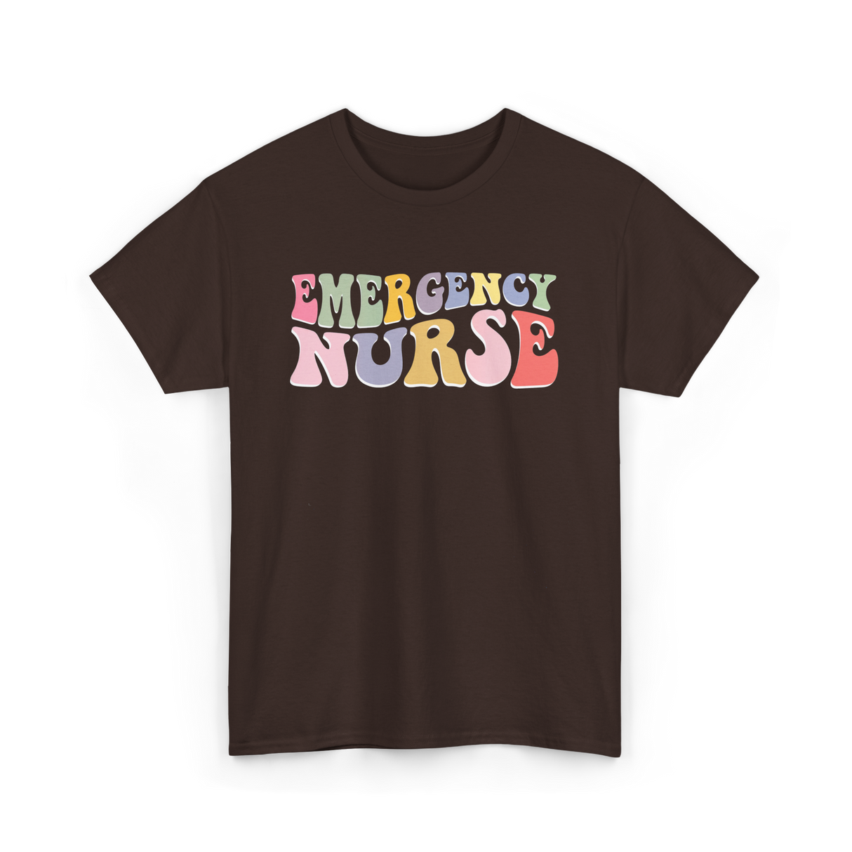 Emergency Nurse T-Shirt - Dark Chocolate