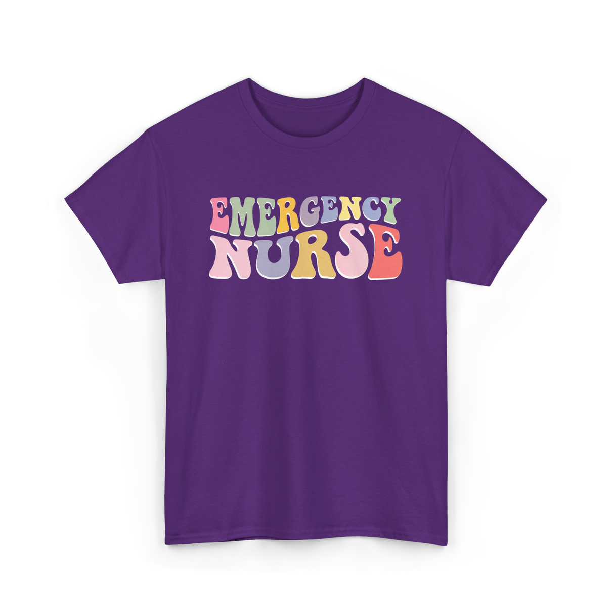 Emergency Nurse T-Shirt - Purple