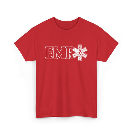 EMR Emergency Medical Responder T-Shirt - Red