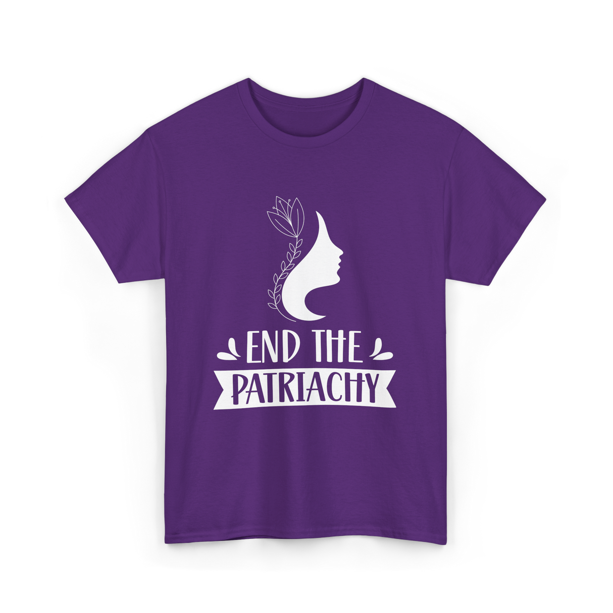 End The Patriarchy Feminism Rights T-Shirt - Purple