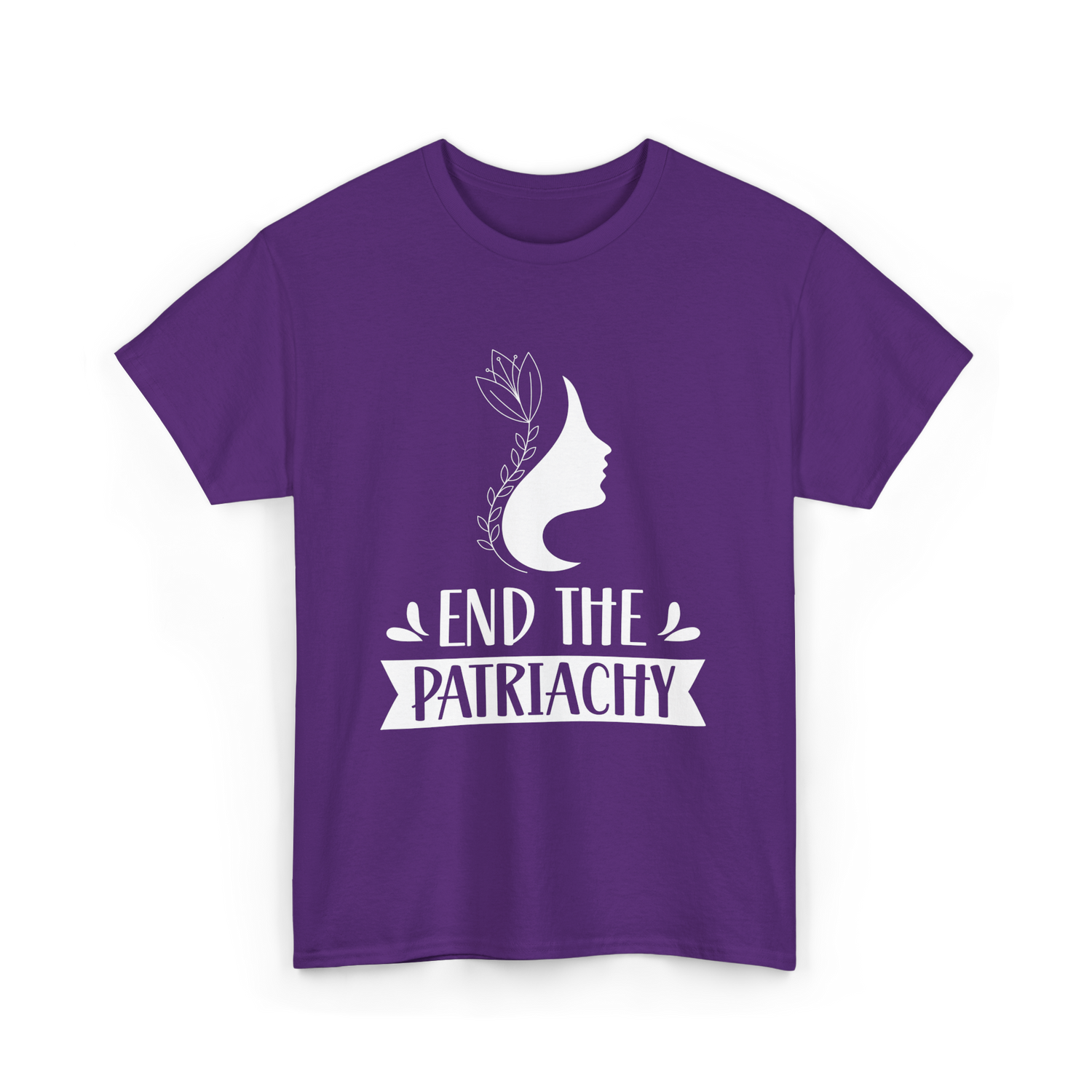 End The Patriarchy Feminism Rights T-Shirt - Purple