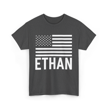 Ethan Name Birthday Celebrations T-Shirt - Dark Heather