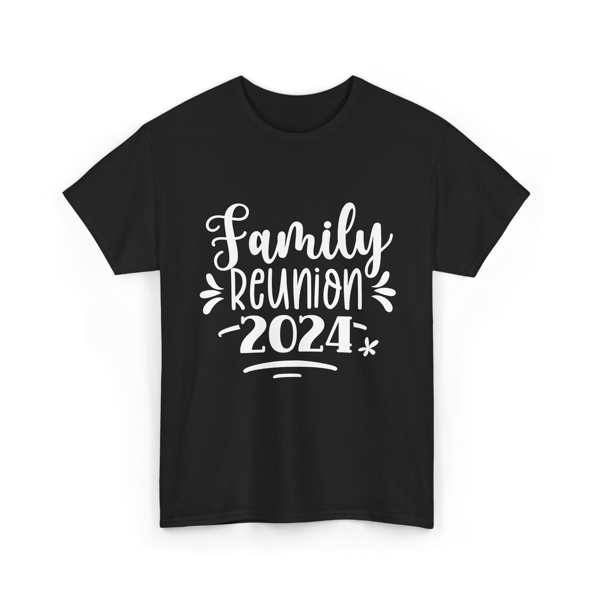 Family Reunion 2024 Family Gathering T-Shirt - Black