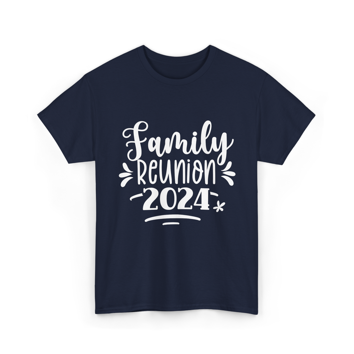 Family Reunion 2024 Family Gathering T-Shirt - Navy