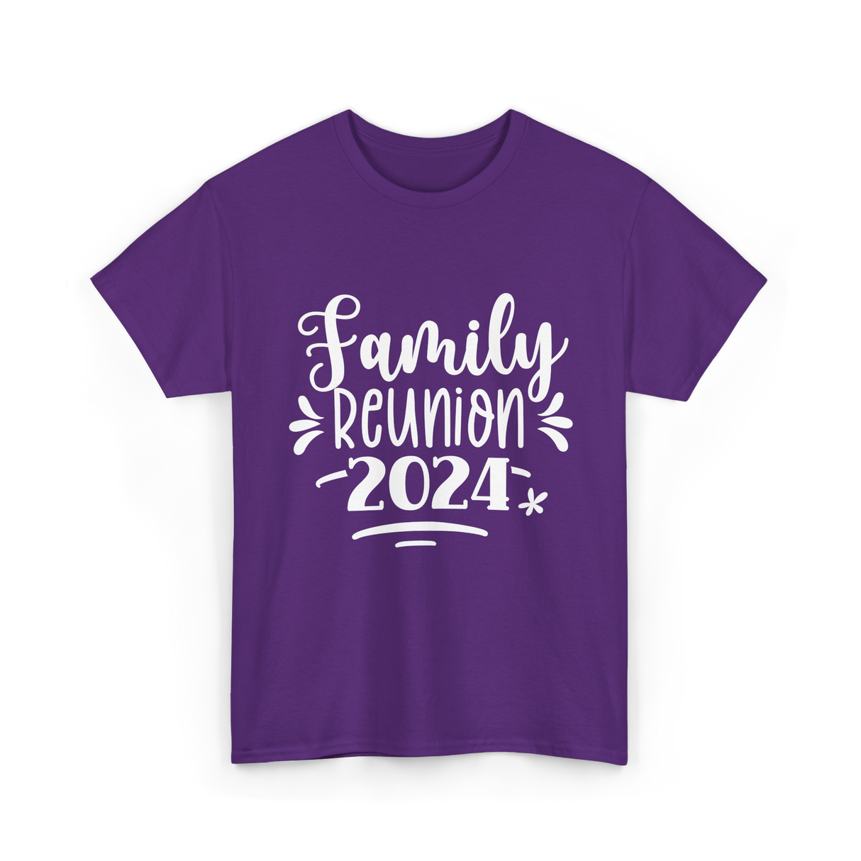 Family Reunion 2024 Family Gathering T-Shirt - Purple