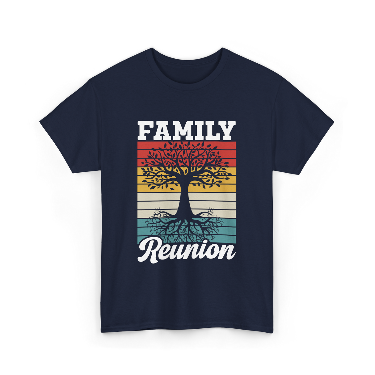 Family Reunion Family Gathering T-Shirt - Navy