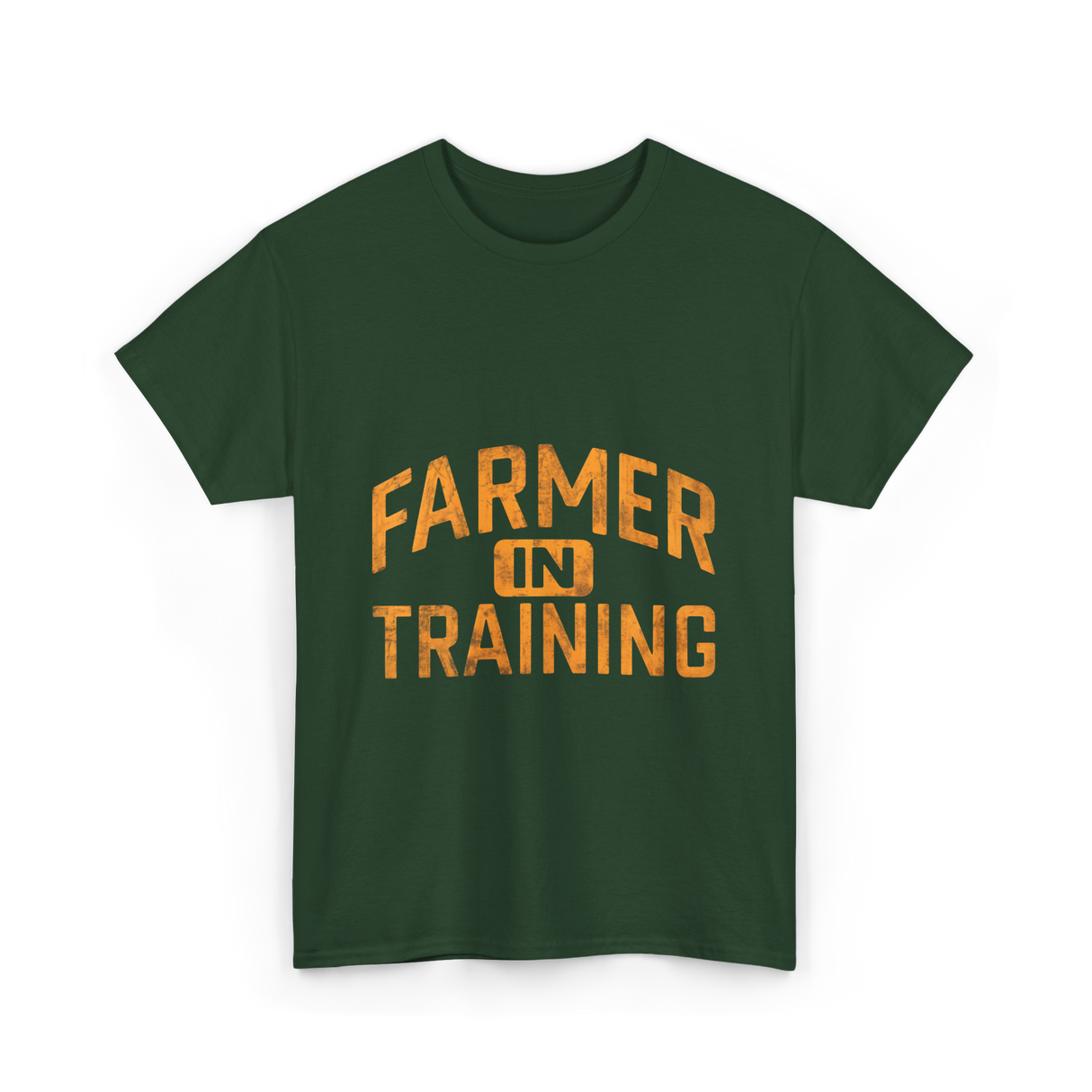 Farmer in Training Agriculture Farming T-Shirt - Forest Green