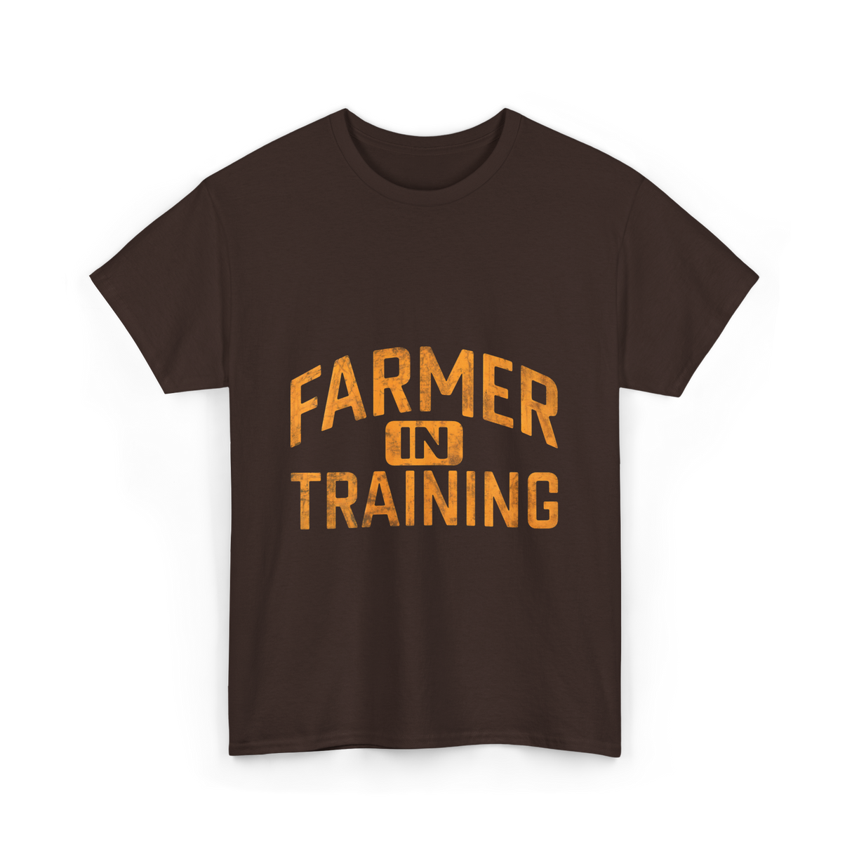 Farmer in Training Agriculture Farming T-Shirt - Dark Chocolate