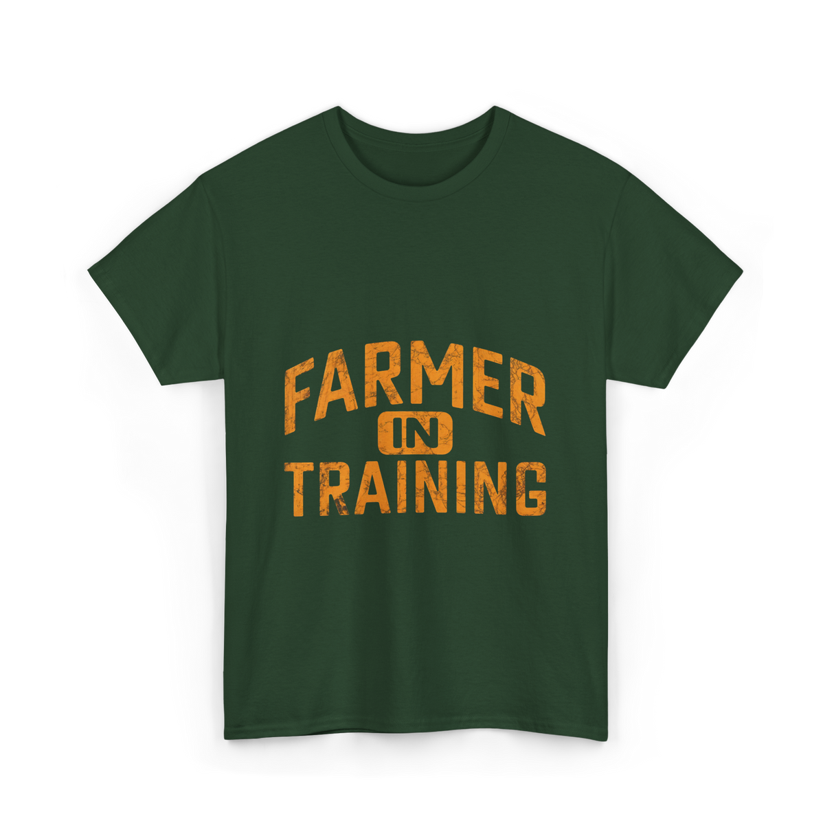 Farmer in Training Agriculture Future T-Shirt - Forest Green