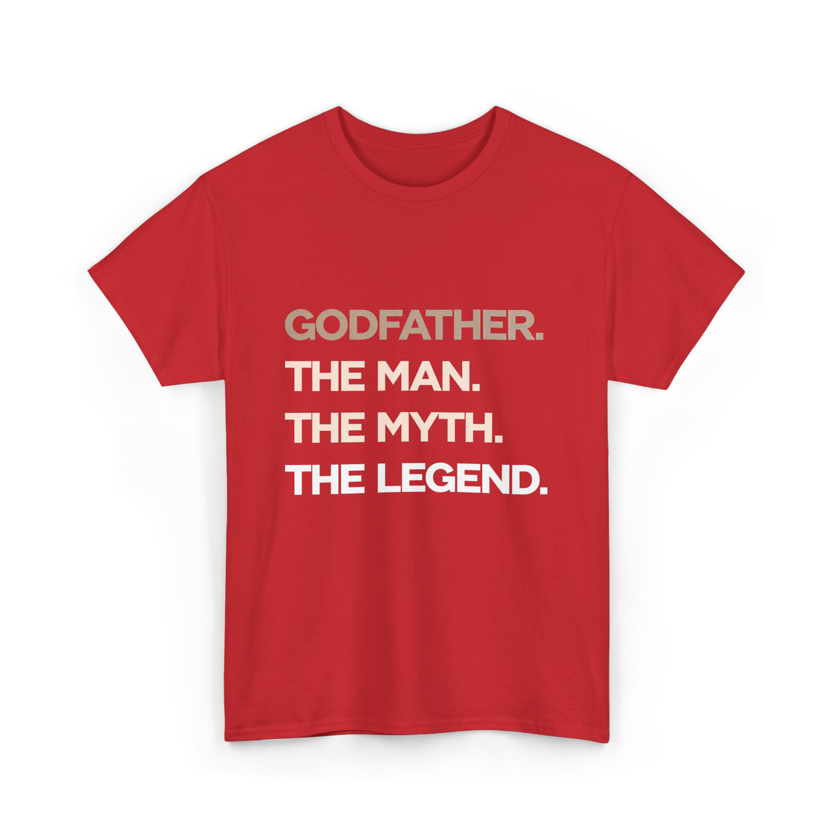 Godfather Myth Legend T-Shirt - Red